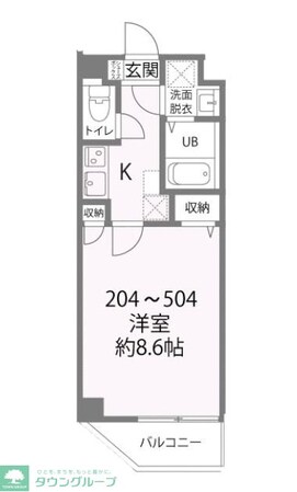 パークレジデンス八幡の物件間取画像